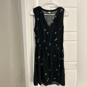 Black Short Sleeve Dress